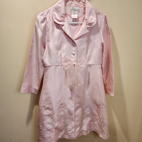 BONNIE JEAN Girls Pink Homecoming Girls Dress with over blazer size 16 - Picture 9 of 13